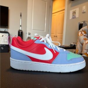 Nike Court Borough Low Recraft 'Cobalt Bliss Track Red